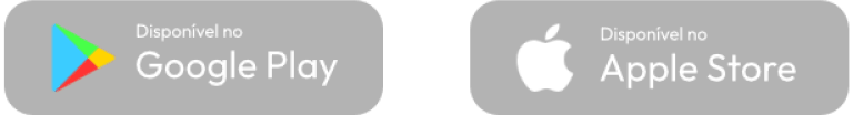 Disponível no Google Play e Apple Store